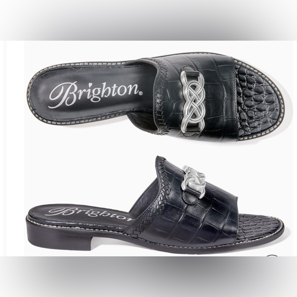 Brighton Nola Slide Sandals Size 7.5